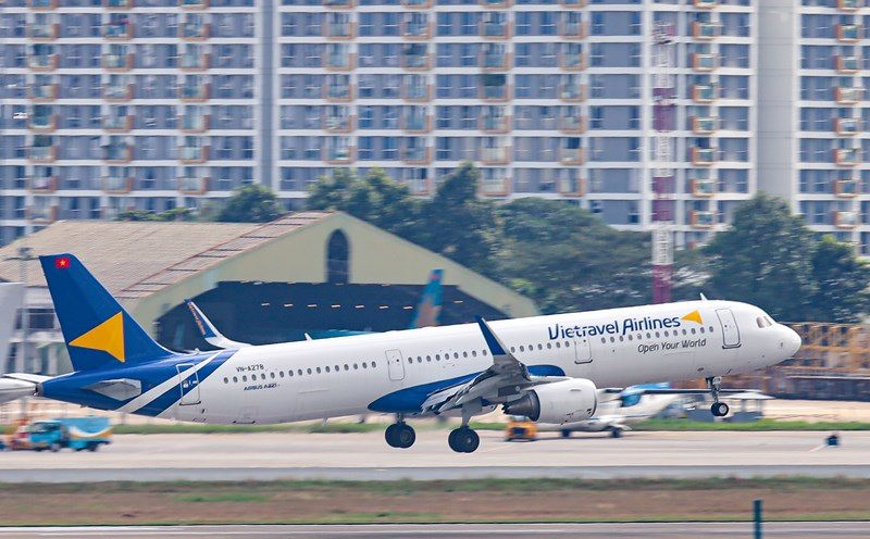 Hãng hàng không Vietravel Airlines có lãi 3 tháng liên tiếp với doanh thu quý tăng gần 42%. (Ảnh: Vietravel)