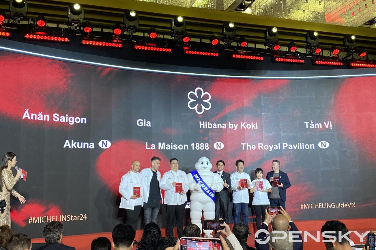 Michelin Guide 2024 bổ sung 3 nhà hàng một sao. Ảnh: Vân Khanh.