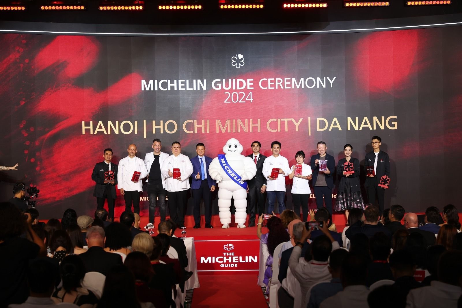 Các nhà hàng đạt một sao Micheline ở Hà Nội, TP.HCM và Đà Nẵng, tối 27/6. Ảnh: Michelin Guide.