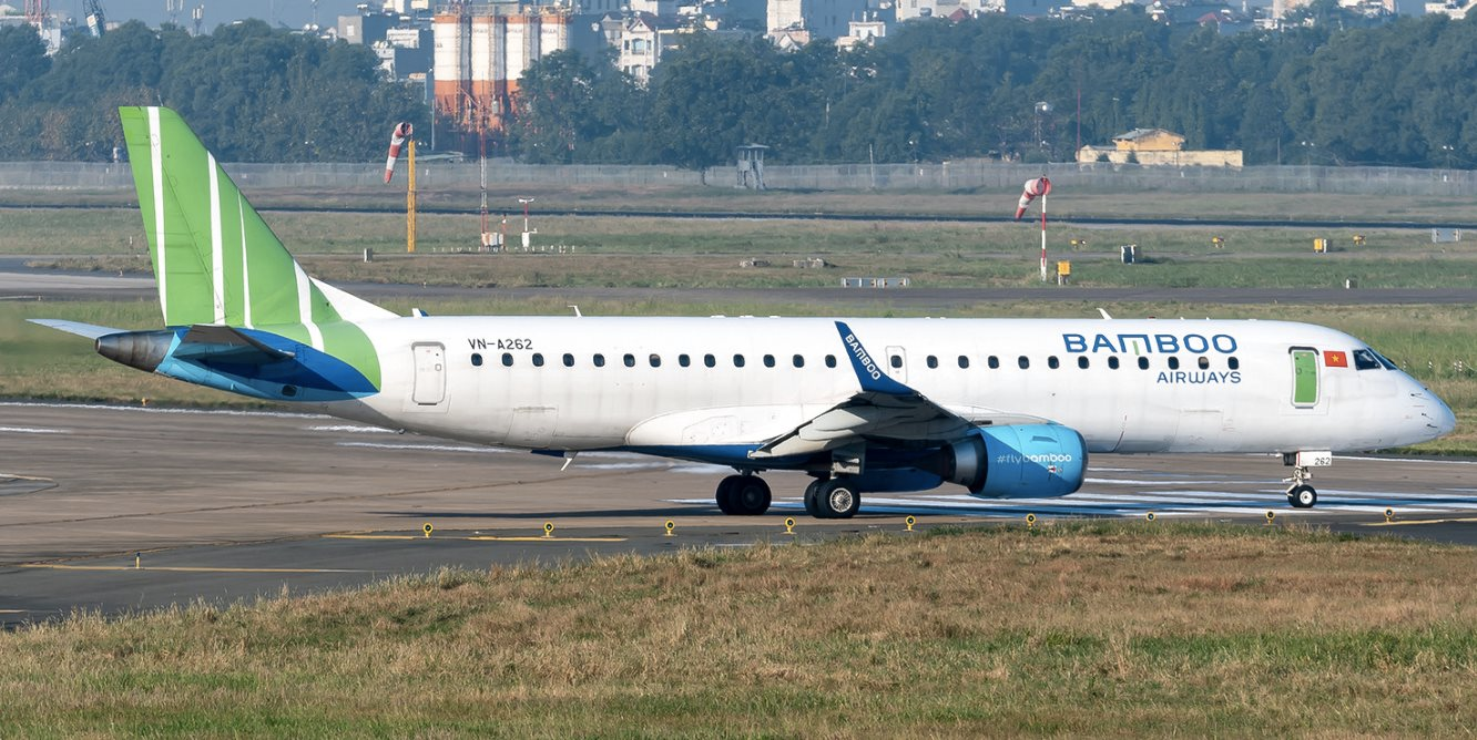 Tàu bay Embraer E190. Ảnh: PlaneSpotters.