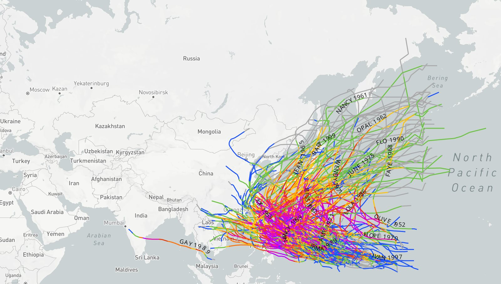 hurricane_West Pacific Ocean Basin