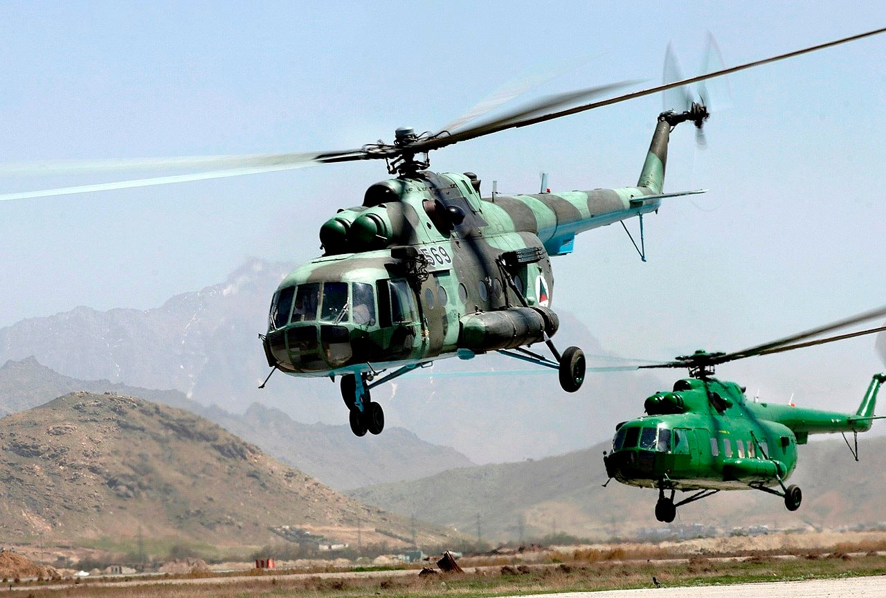 Mi-17 cua Afghanistan