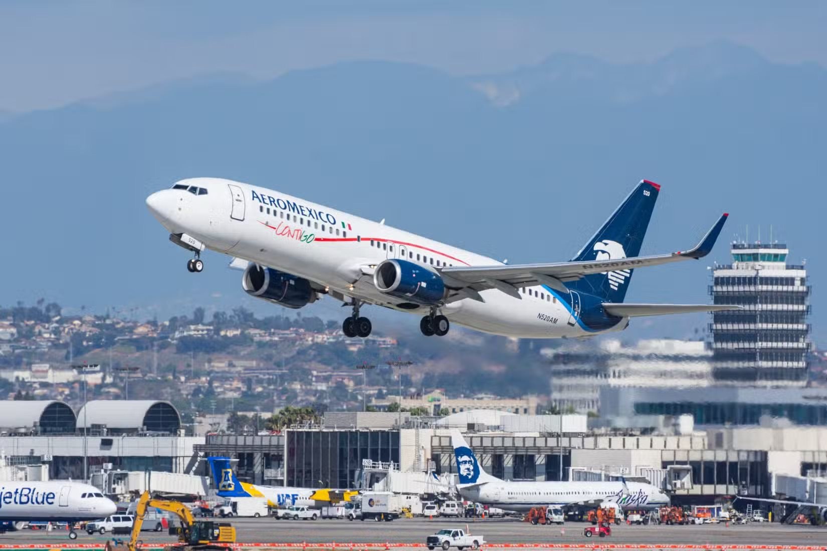  Hãng hàng không Aeromexico (Mexico) là hãng đúng giờ nhất thế giới trong tháng 9 có OTP đạt 91,13% (tăng 5% so với tháng 8) với 15.344 chuyến bay khai thác. Ảnh: Shutterstock. 