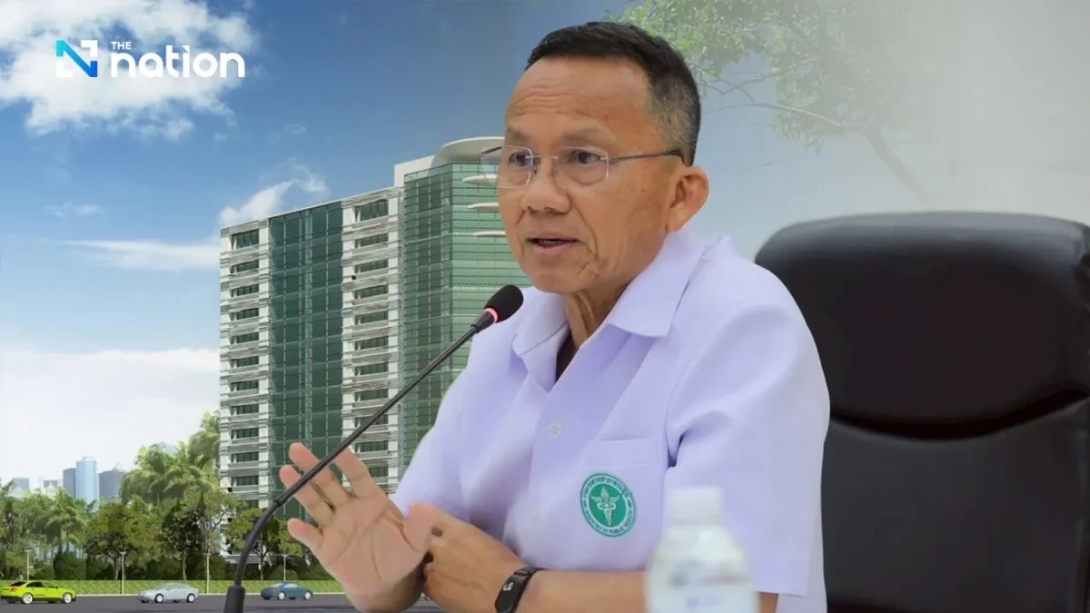Bộ trưởng Y tế Công cộng Somsak Thepsutin