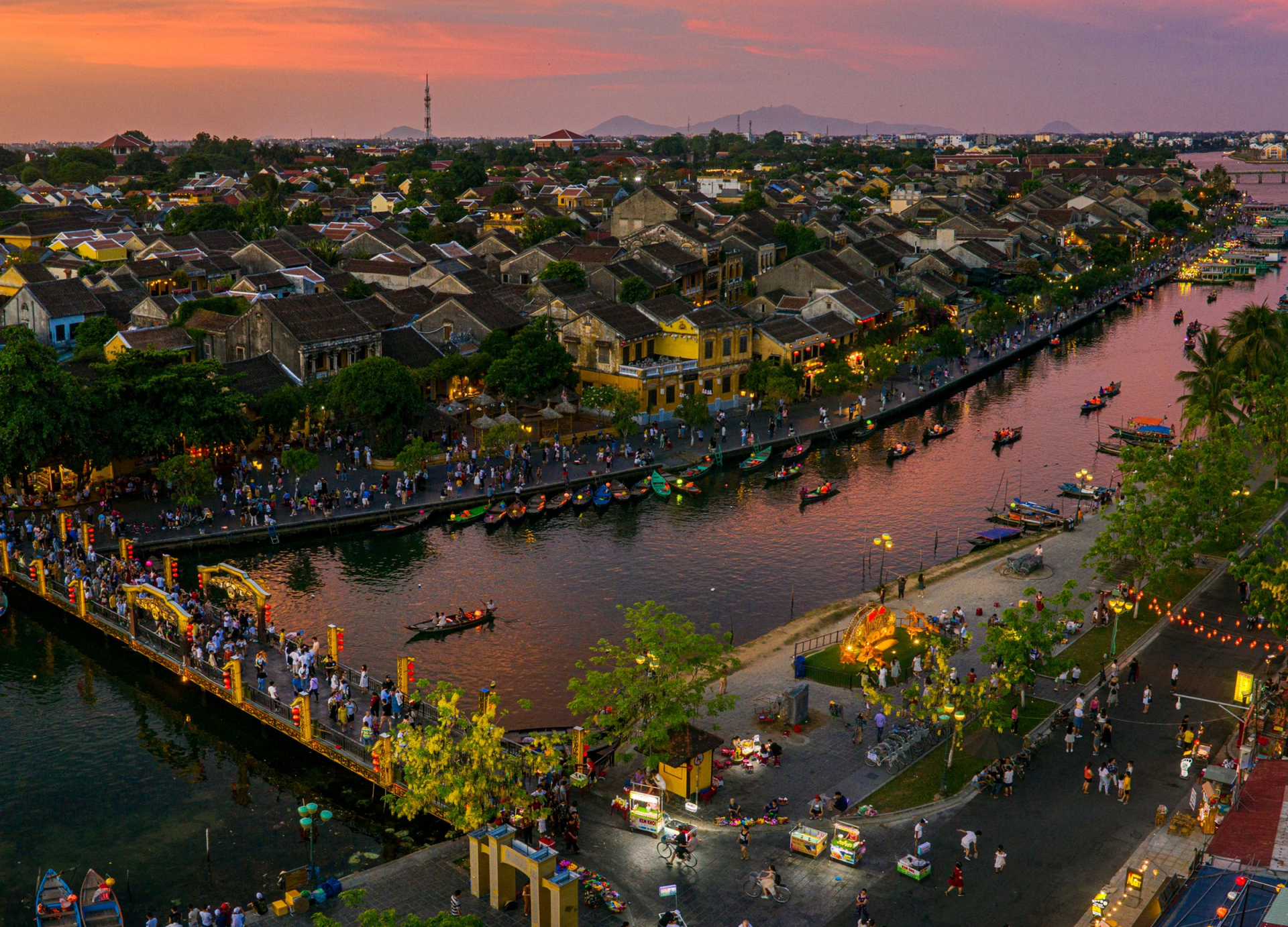 Vẻ đẹp của Phố cổ Hội An - một trong những di sản văn hóa thế giới của Việt Nam.( Ảnh: Lê Việt Khánh)