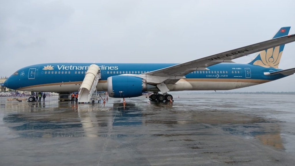 Máy bay của Vietnam Airlines phải hạ cánh khẩn cấp để cấp cứu hành khách. Ảnh minh họa