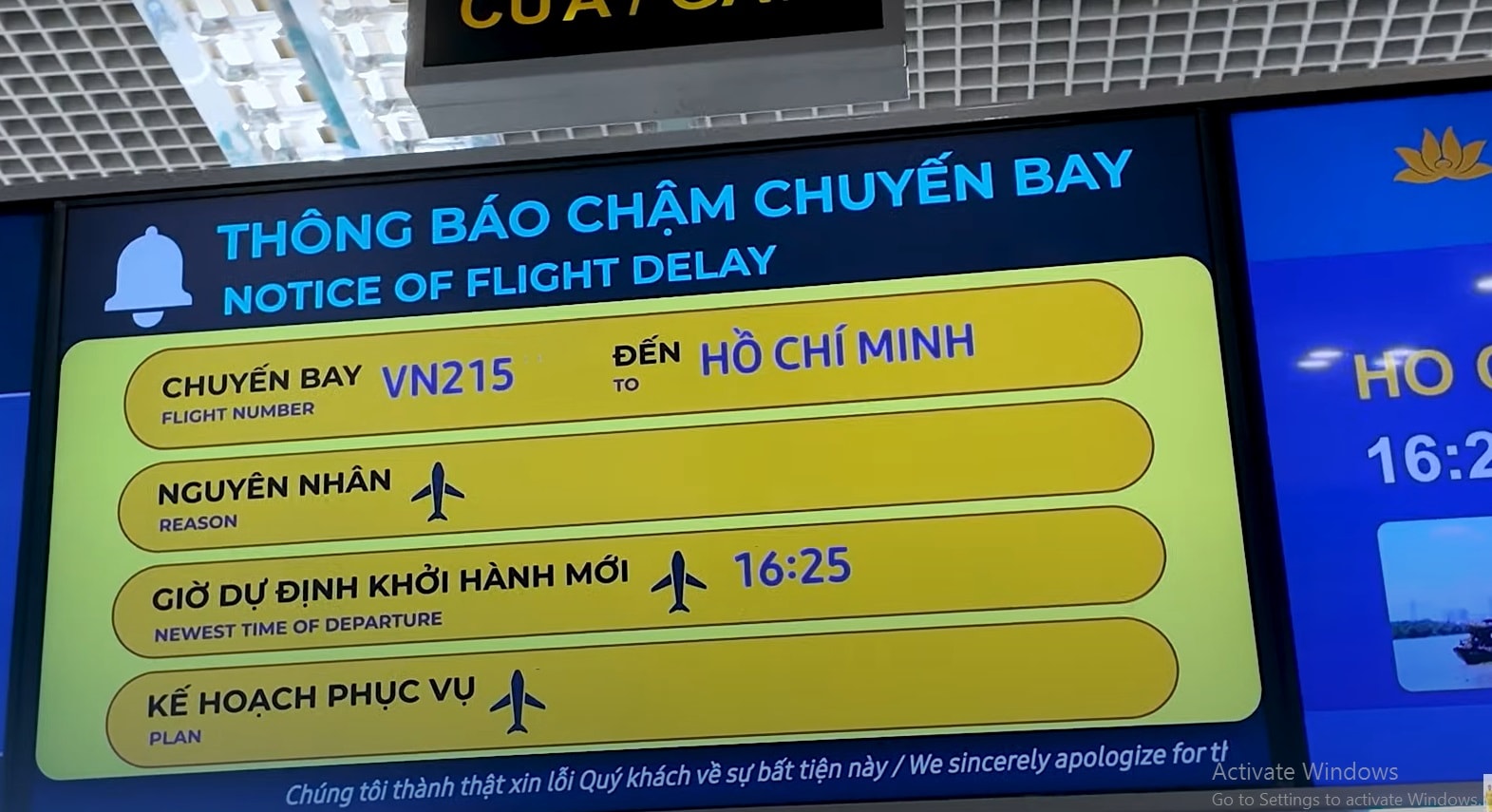 Cham chuyen