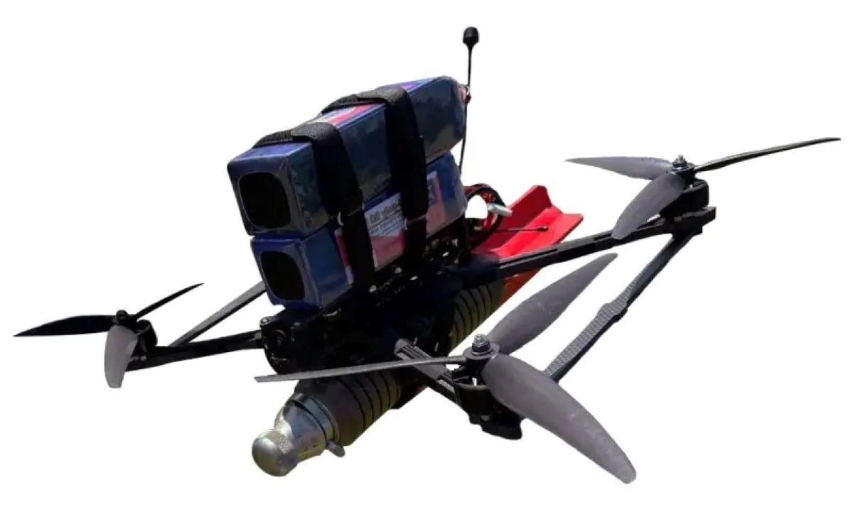UAV cáp quang