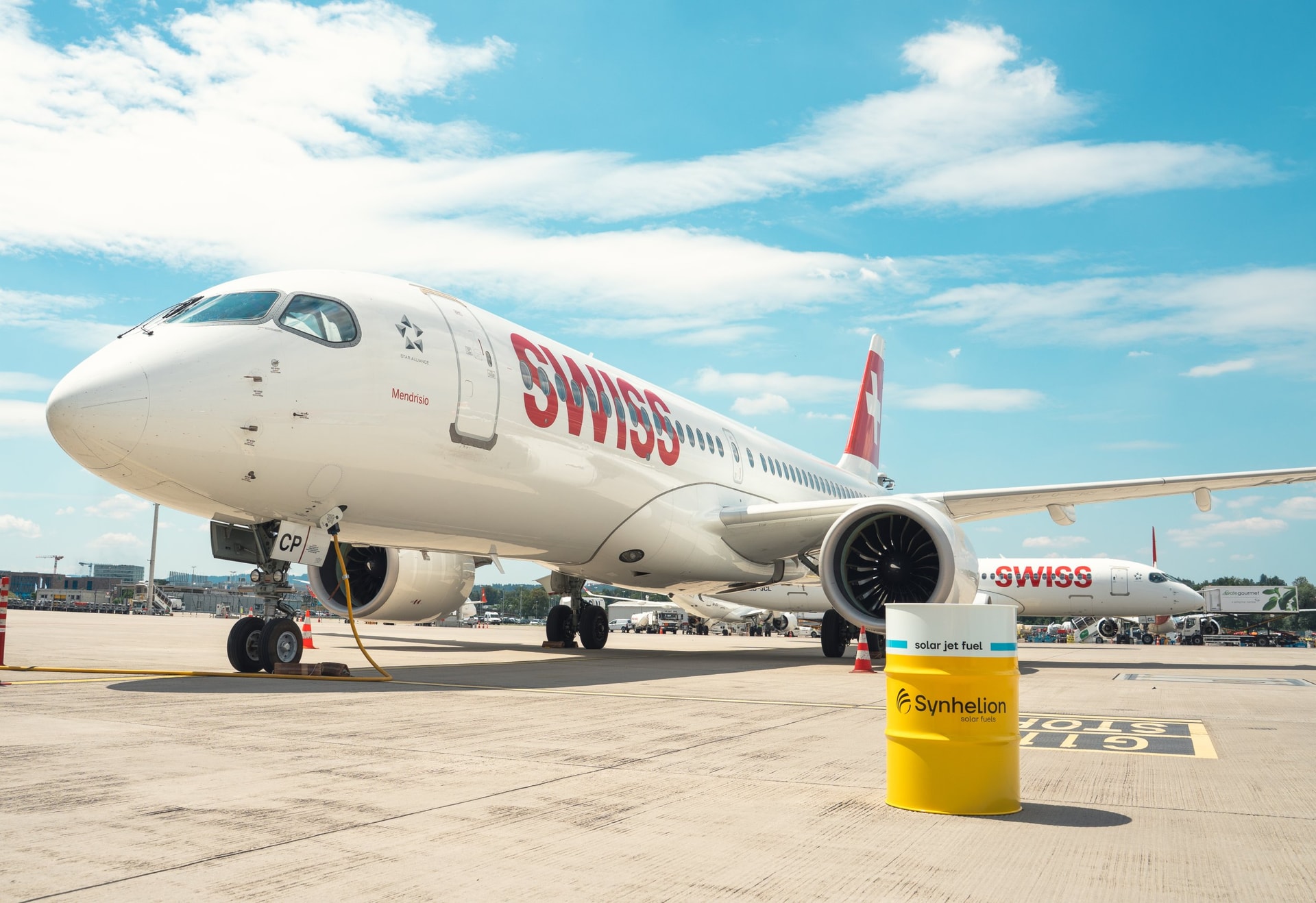 SWISS becomes world's first airline to integrate Synhelion solar fuel into its flight operations | Synhelion
