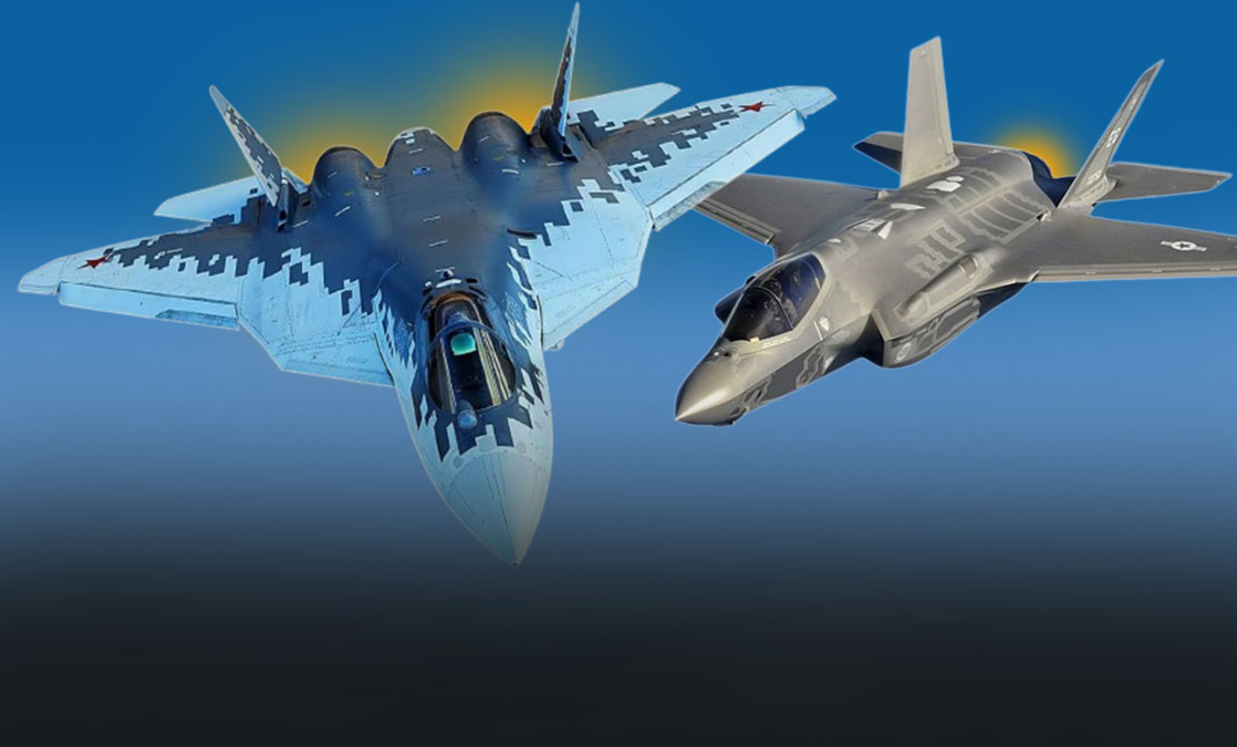 may bay F-35 vs Su-57