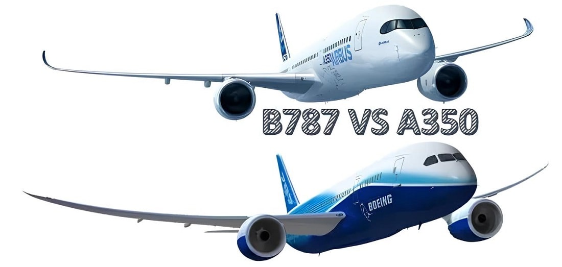 Máy bay Boeing787(dưới)