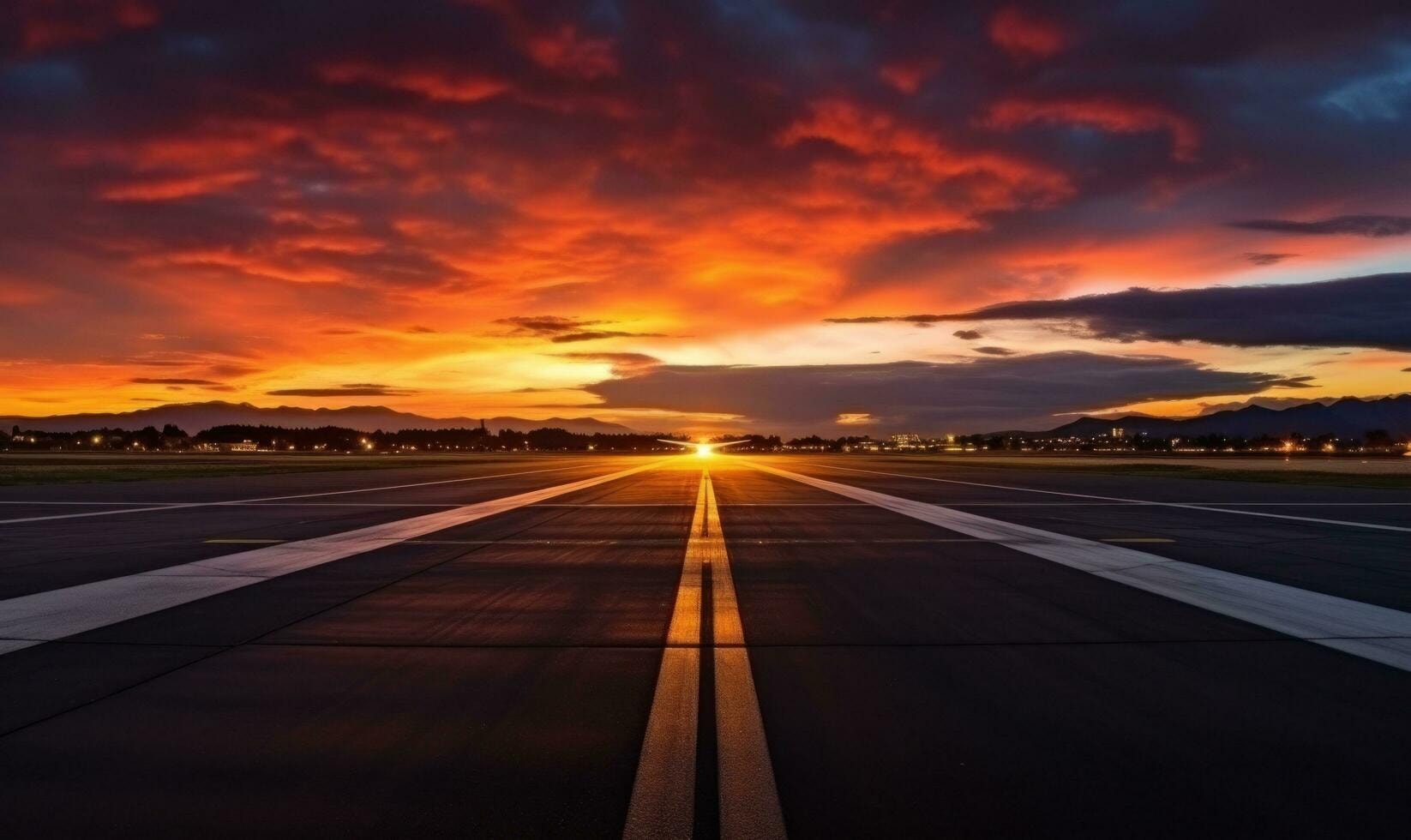 the-sunset-with-the-airport-runway-in-the-distance-free-photo.jpg