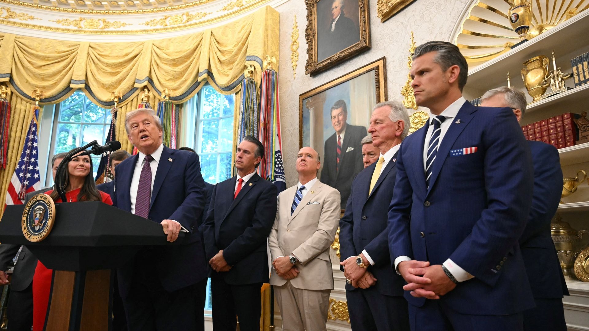 Oval Office meeting