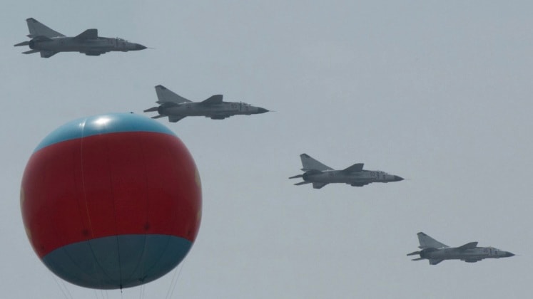 North Korean MiG-23 Medium Fighters