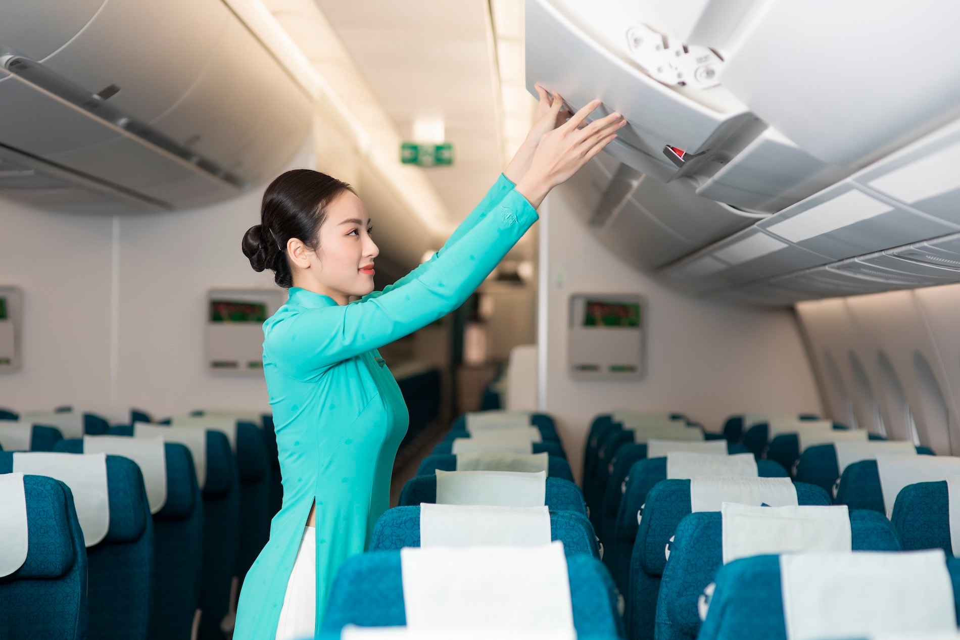 Hành lý xách tay trên khoang hành khách có giới hạn tải trọng nhất định.