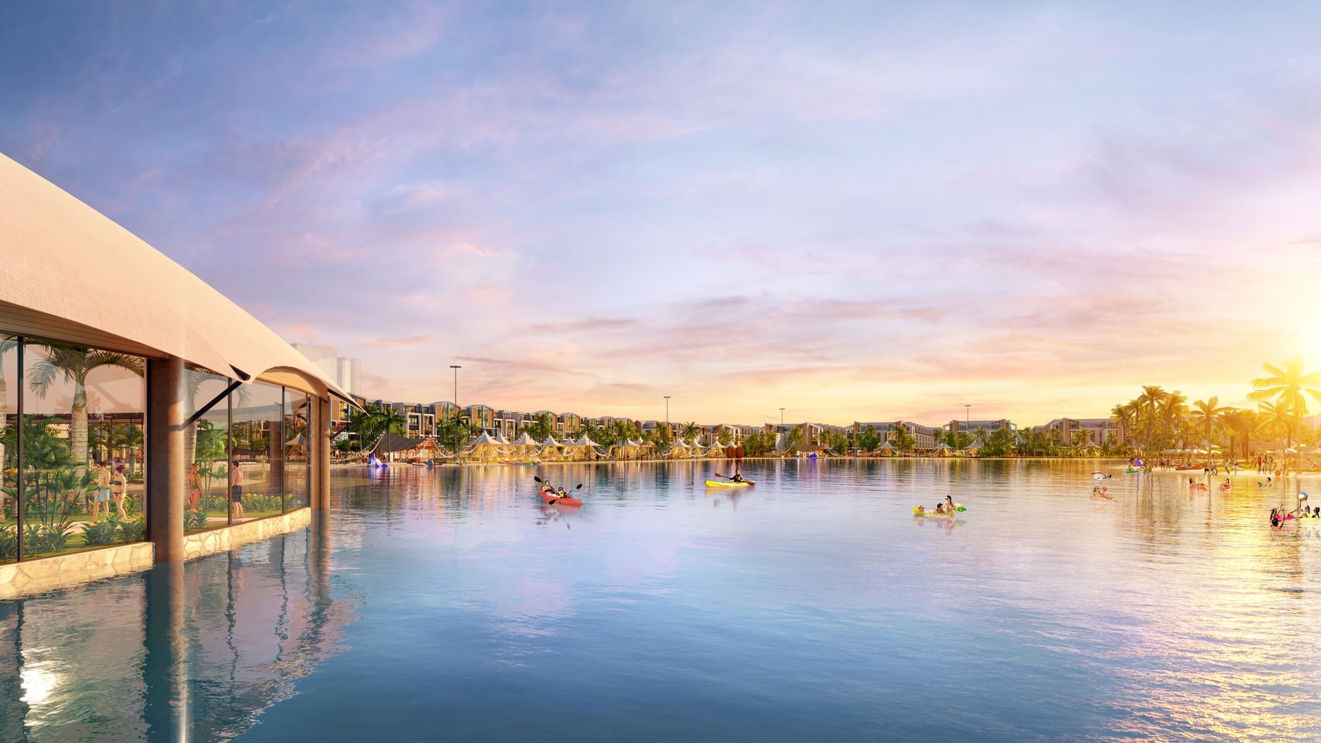 Hồ nước mặn Tropical Lagoon