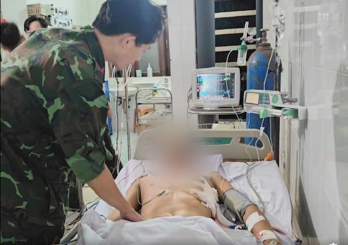 Bệnh nhân đã được cứu sống - Ảnh BVCC