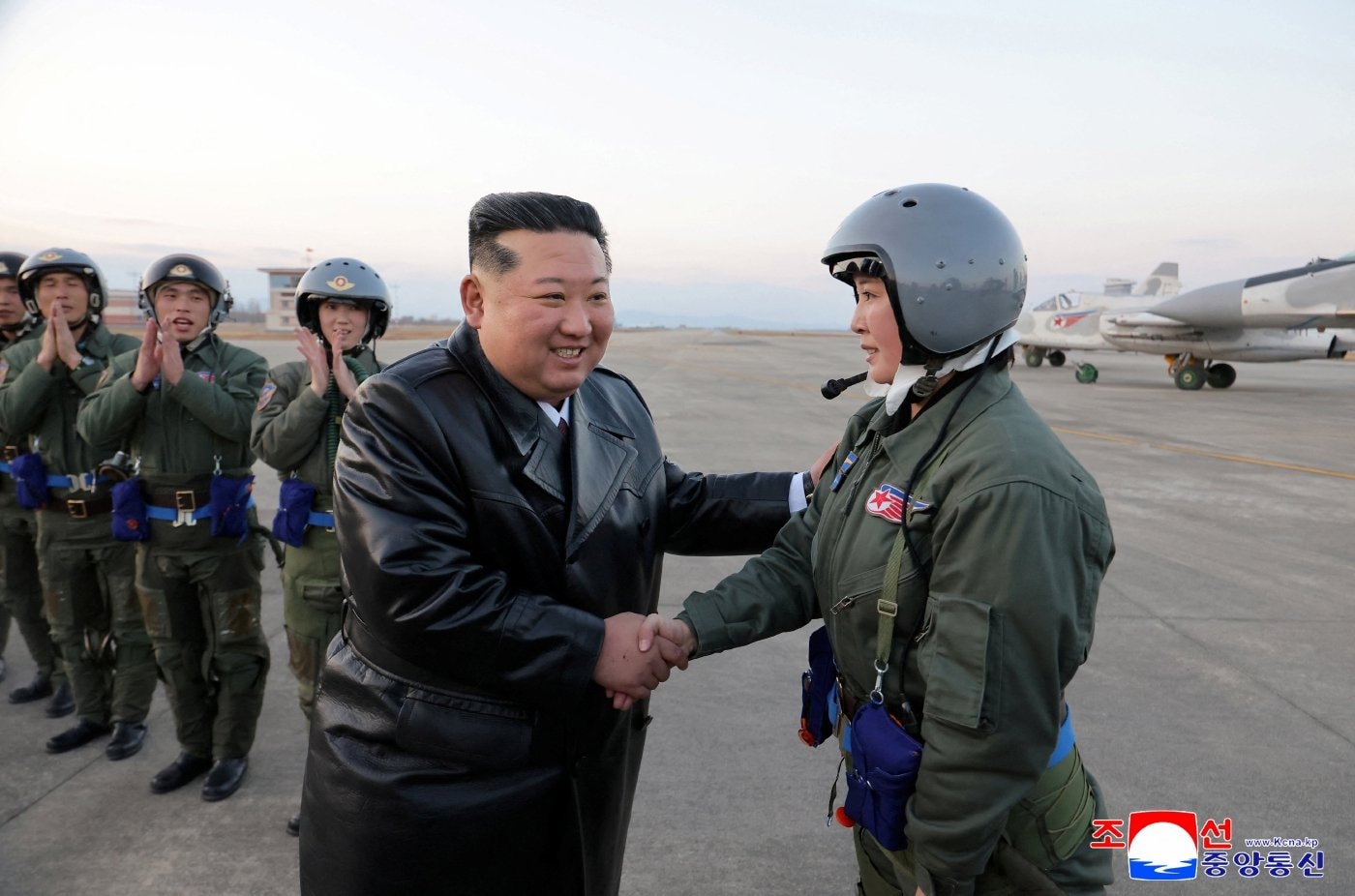 North Korea's Kim stresses Air Force's nuclear war deterrence on its 80th anniversary