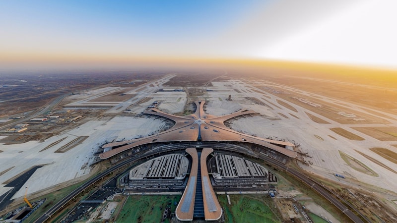 Khám phá sân bay quốc tế Đại Hưng – công trình hàng không hiện đại của thế giới – Spirit Vietnam Airlines