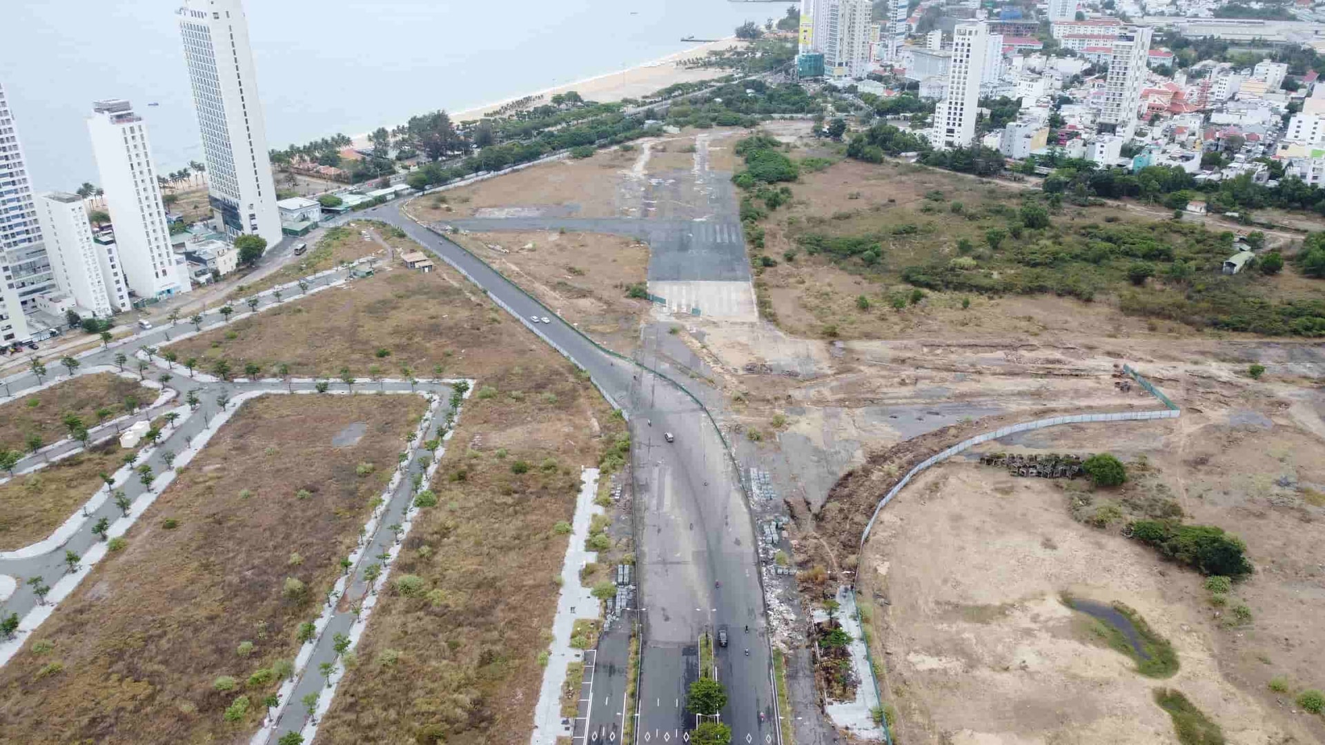 Sân bay Nha Trang nhìn từ trên cao. Ảnh: Hữu Long