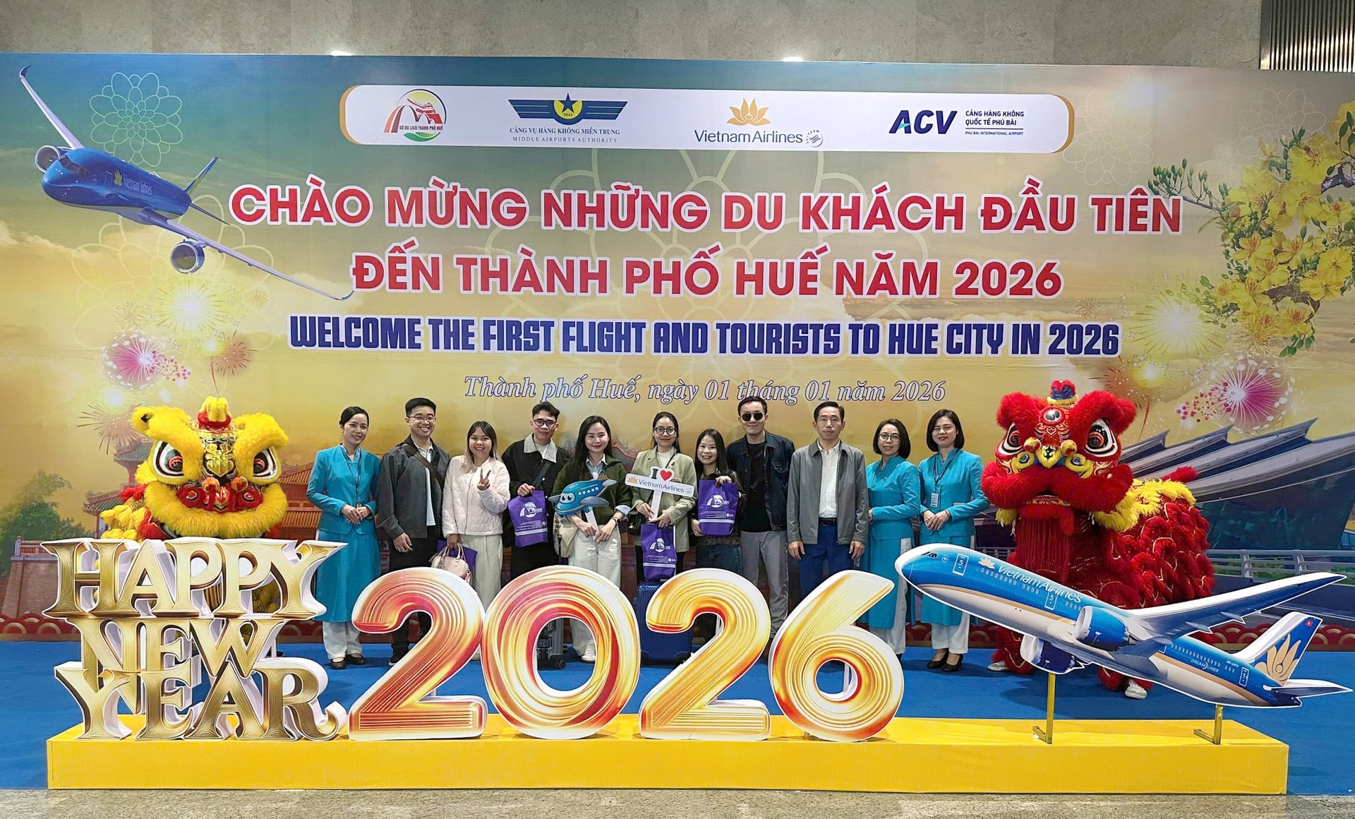 3.1 TP.Huế chào đón những du khách đầu tiên của năm 2026
