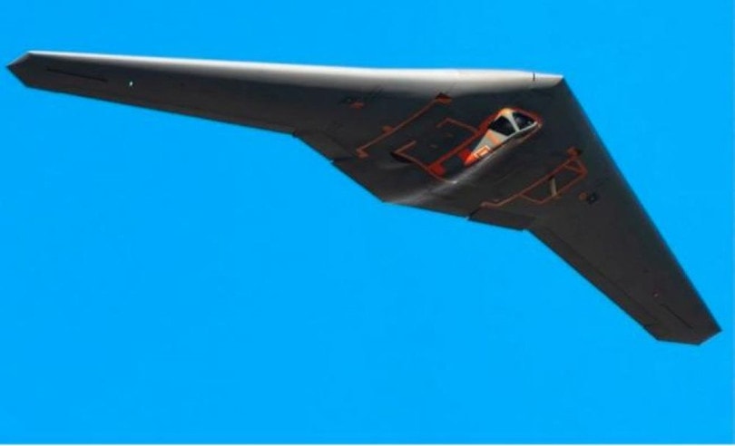 Máy bay không người lái tàng hình RQ-170 Sentinel bí ẩn của không quân Mỹ. Ảnh: Creaders.