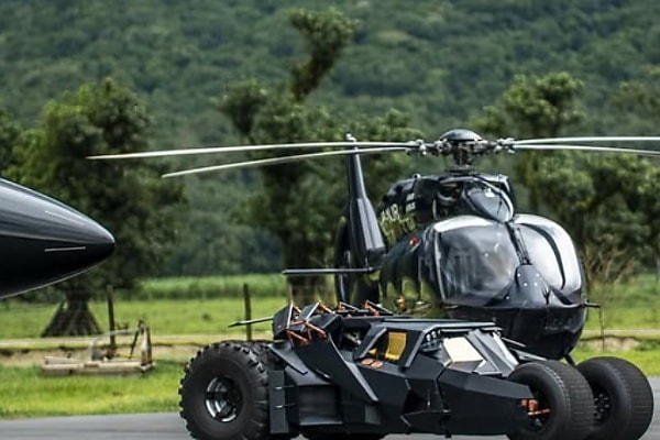Batman Fan, Neymar Junior, Shows Off His New $1.5 Million Batmobile, Helicopter And Private Jet - autojosh