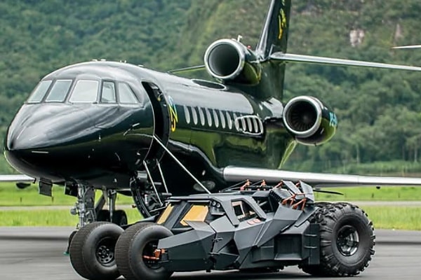 Batman Fan, Neymar Junior, Shows Off His New $1.5 Million Batmobile, Helicopter And Private Jet - autojosh