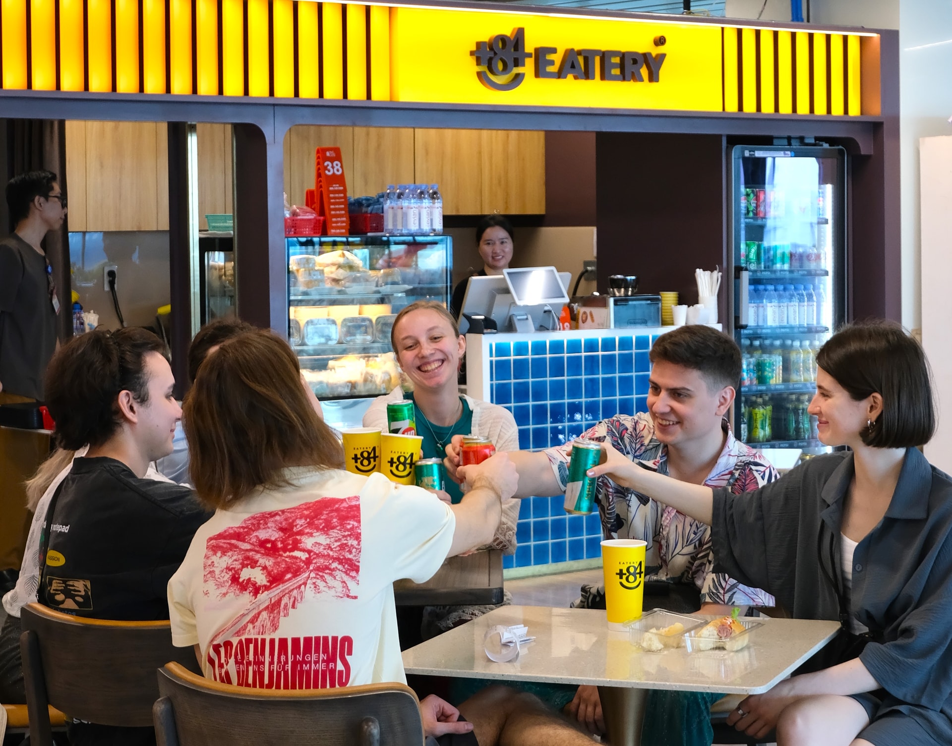 84 Eatery tại nhà ga T3, Tân Sơn nhất thuộc hệ thống FnB SASCO