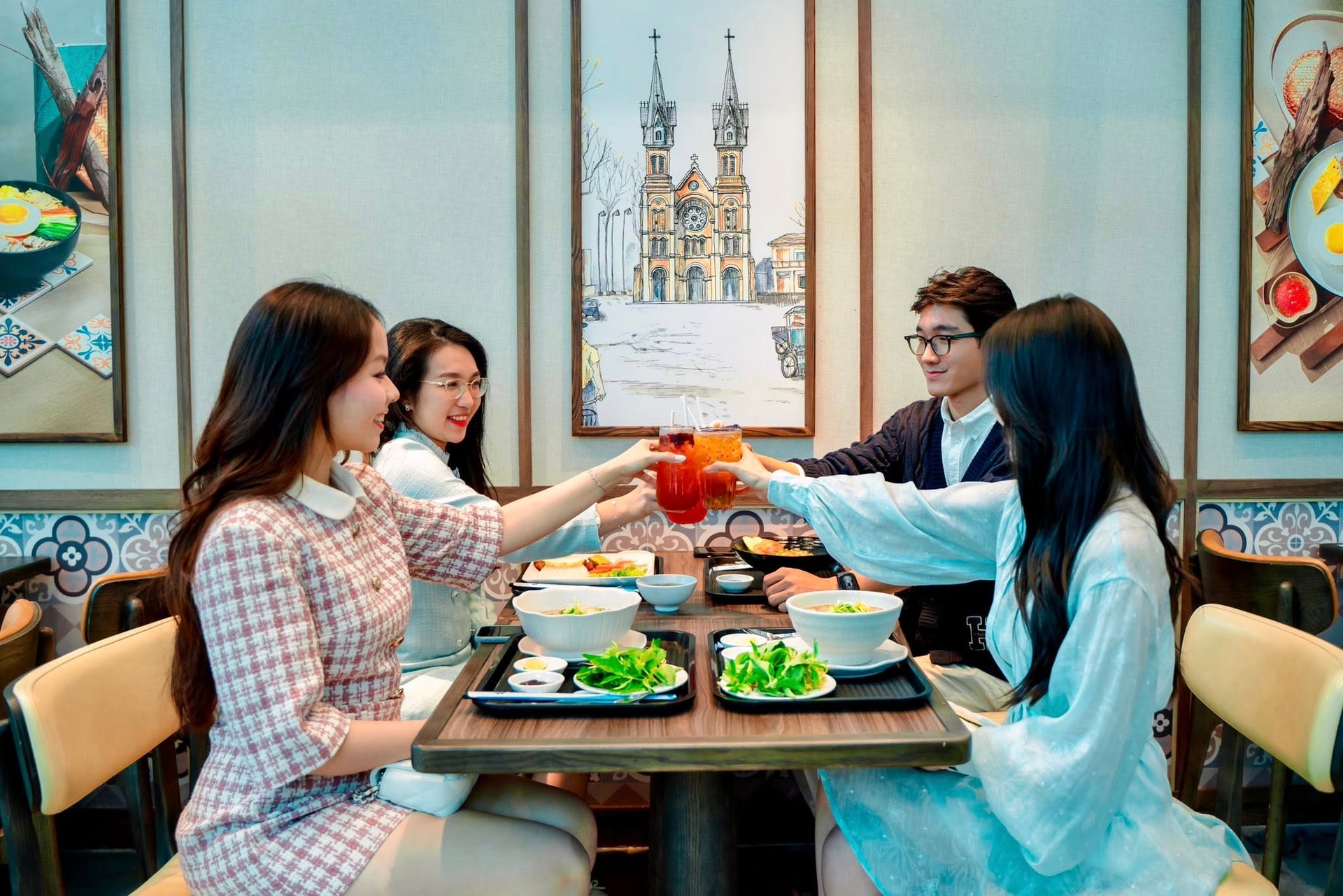 Nhà hàng Cuisine de Saigon tại nhà ga T3 Tân Sơn Nhất thuộc hệ thống FnB SASCO