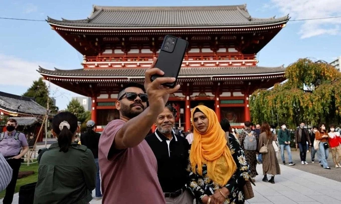 Hơn 315.000 du khách Ấn Độ đã đến Nhật Bản trong năm 2025.