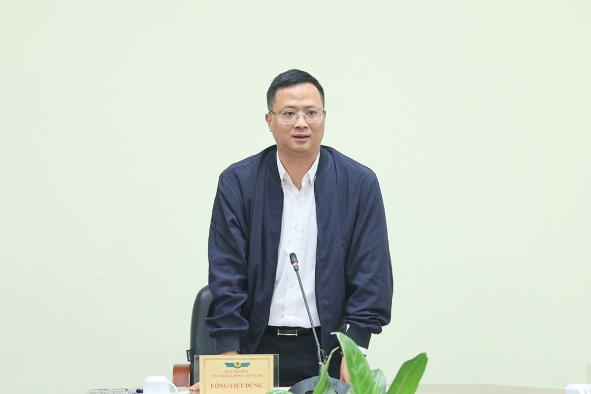 Ông Uông Việt Dũng - Cục trưởng Cục Hàng không Việt Nam.