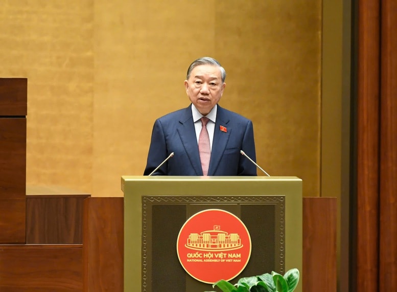 Tong bi thu phat bieu