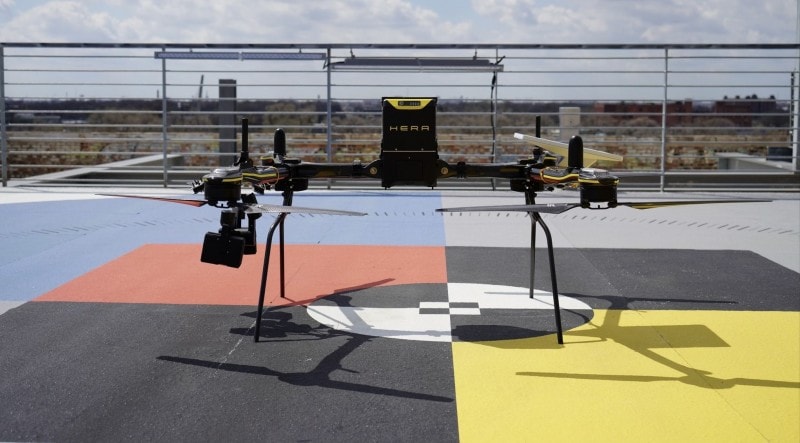 Drone Hera của tại Realtime Robotics sẽ được trưng bày tại triển lãm XPONENTIAL 2026. Ảnh: Realtime Robotics