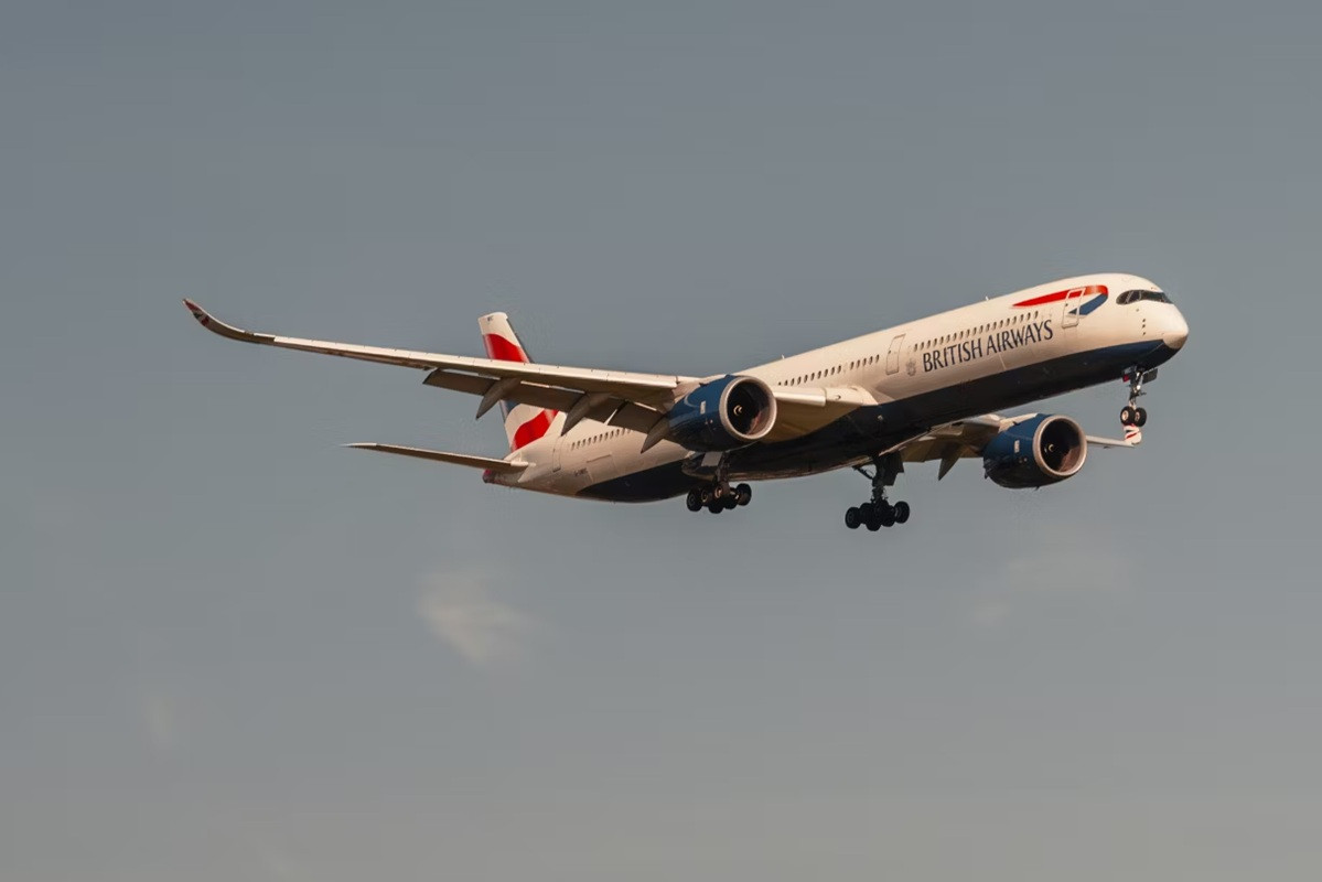 Một chiếc Airbus A350-1000 của British Airways. Ảnh: British Airways