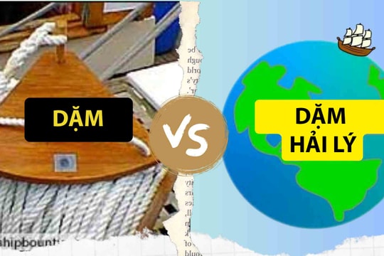Dặm và hải lý khác gì nhau?