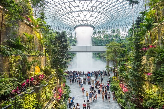 Singapore mở rộng sân bay Changi với 'siêu nhà ga' T5