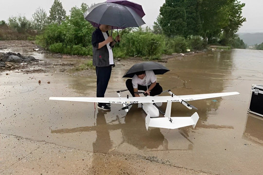 UAV - Công cụ đắc lực ứng phó thảm họa