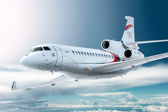 Falcon 8X - máy bay tư nhân tầm xa siêu tiết kiệm