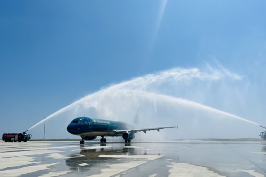 Các chuyến bay quốc tế đến sân bay Cam Ranh tăng mạnh