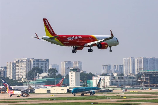 A321neo thứ 3 trong năm của Vietjet về đến Tân Sơn Nhất