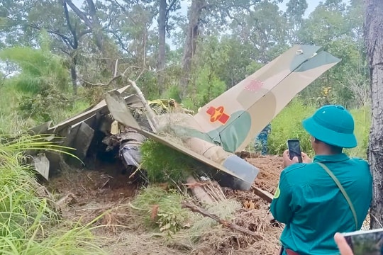Tìm thấy máy bay Yak-130 rơi ở Đắk Lắk