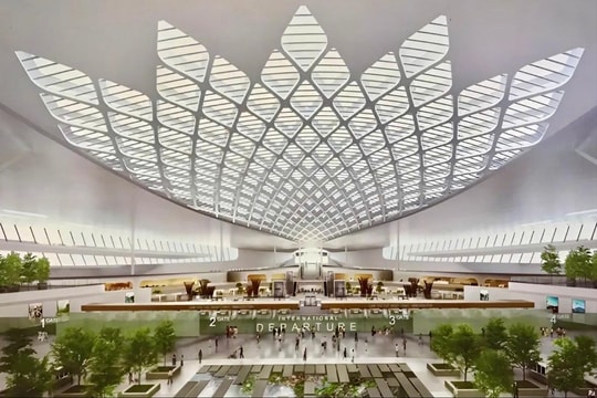Hoàn thành nhà ga hành khách sân bay Long Thành trong tháng 8/2026