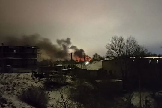 Máy bay chở hàng Đức rơi ở Lithuania