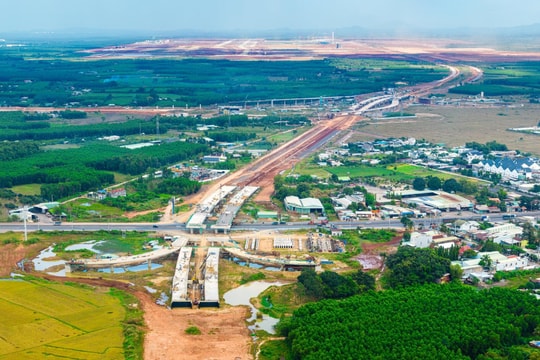 Diện mạo mới tuyến đường nghìn tỷ kết nối sân bay Long Thành