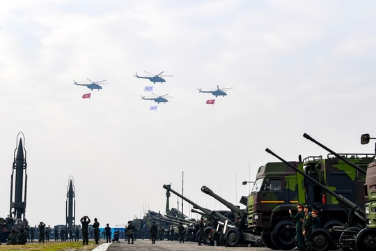 Mãn nhãn tổng duyệt Triển lãm Quốc phòng quốc tế Việt Nam 2024