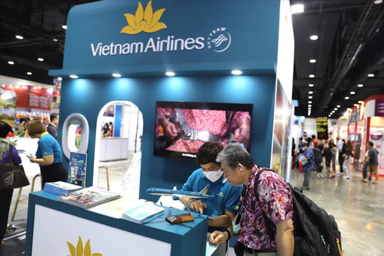Hai hãng hàng không Việt Nam tham gia hội chợ du lịch tại Thái Lan