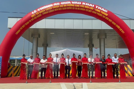 Thông xe hai đoạn tuyến cao tốc Bến Lức – Long Thành