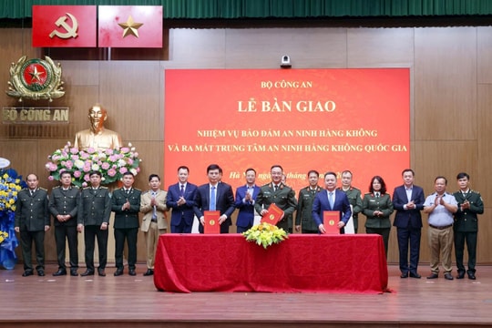 Bộ Công an cam kết triển khai công tác an ninh hàng không chặt chẽ, hiệu quả và an toàn