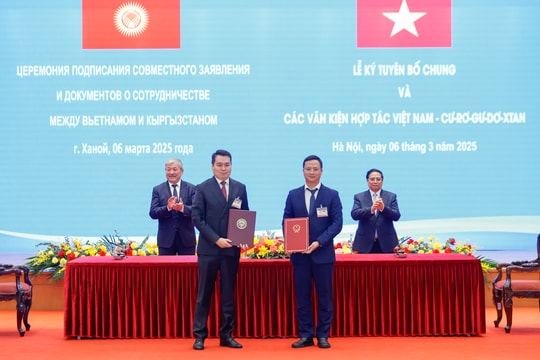 Thúc đẩy hợp tác song phương hàng không dân dụng Việt Nam - Kyrgyzstan